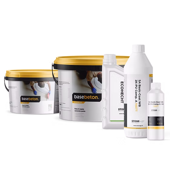 Microcement 15M2 FLOOR KIT complete product kit